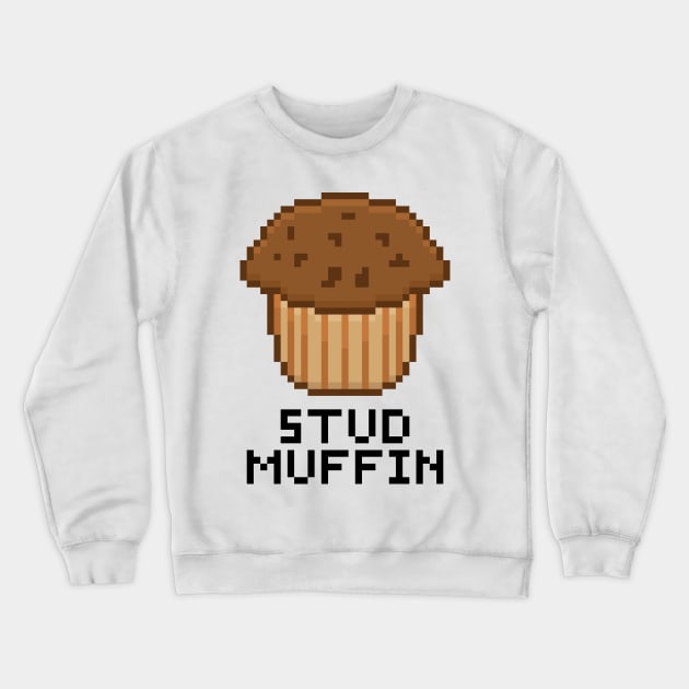 Stud Muffin Crewneck Sweatshirt by MichaelPedersen